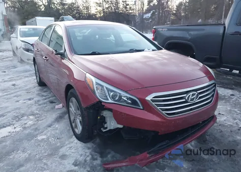 2016 Hyundai Sonata Se from USA, damaged, VIN 5NPE24AF5GH309499